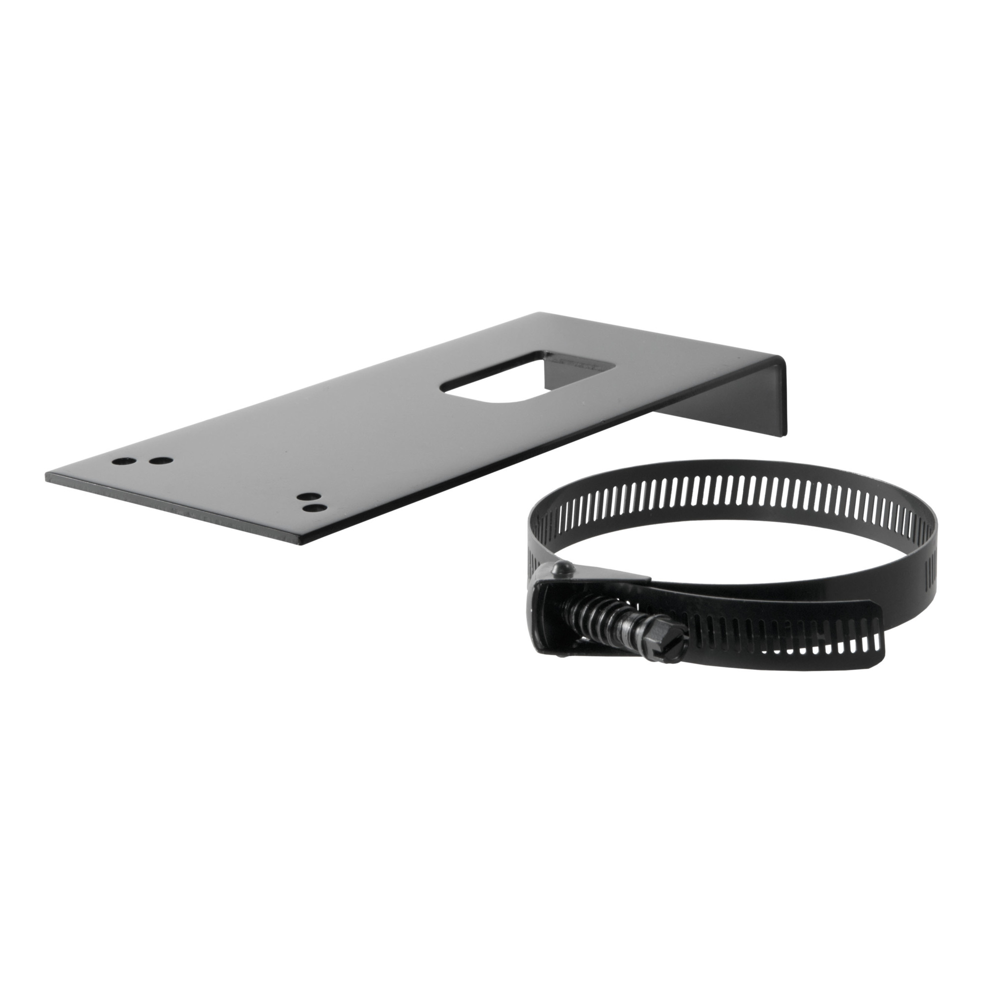 Curt Manufacturing Vehicle-Side Trailer Wiring Harness Clamp-On Bracket Mount — 7-Way Round or RV Blade, Steel, Model# 57202